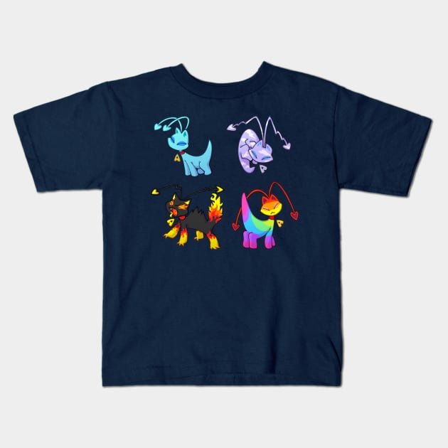 Aishas Kids T-Shirt by whitekitestrings